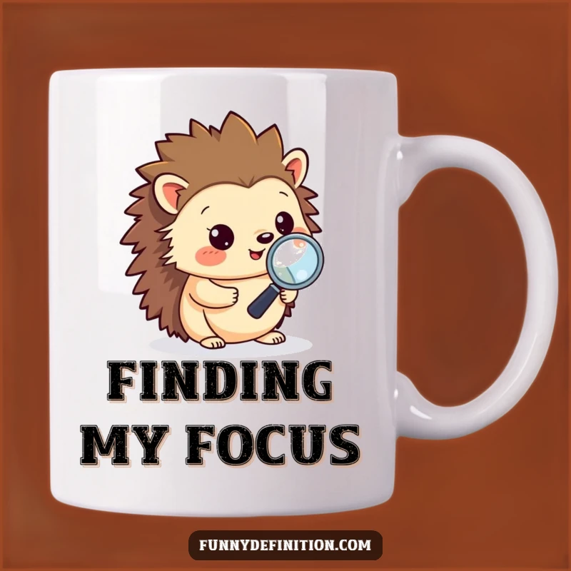 Funny Hedgehog Debugging Mug - Hilarious Programmer & Tech Gift