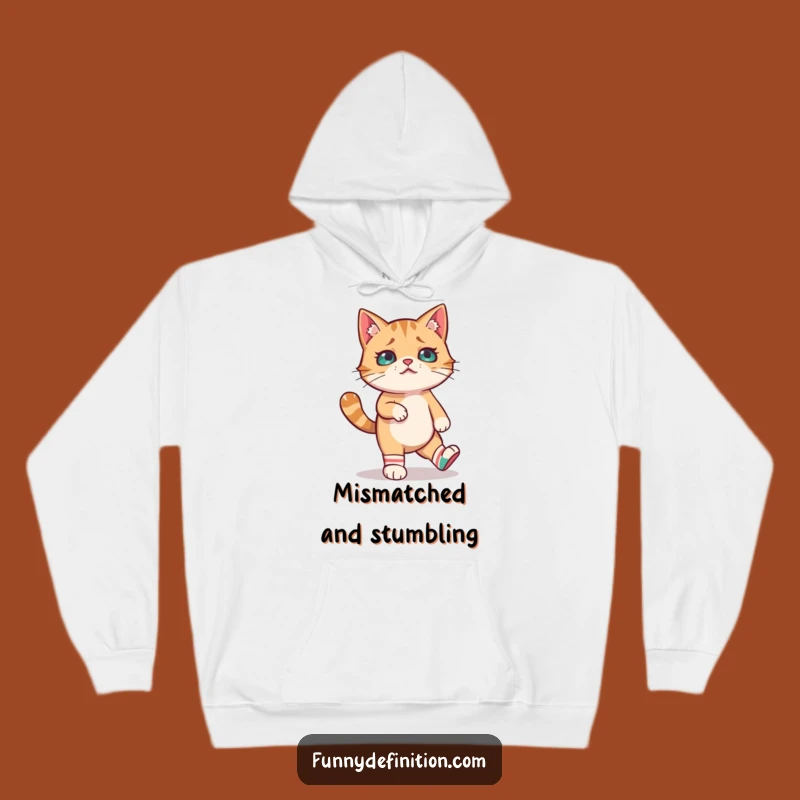 Funny Cat Socks Hoodie: Cozy Up with This Hilarious Feline Gift