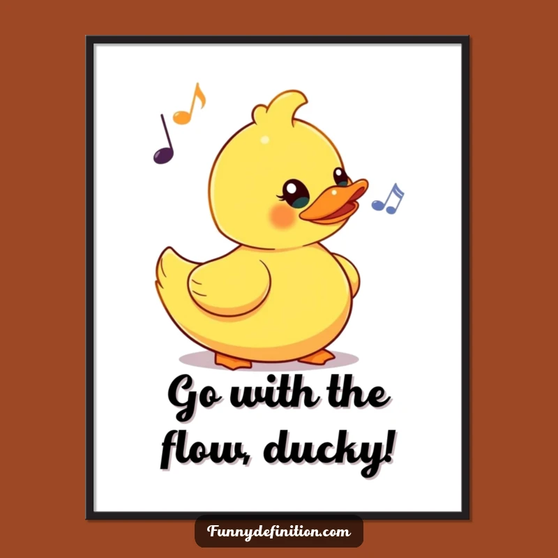 Free Printable Funny Rubber Duck Wall Art - Whimsical Downloadable Decor