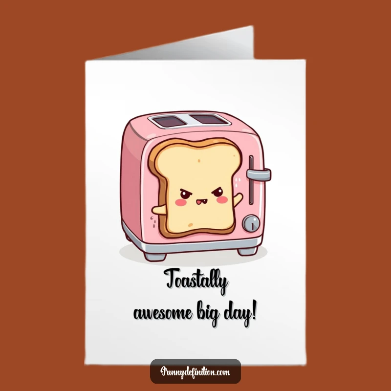 Funny Free Printable Birthday Card: Escaping Toast, Your Hilarious Downloadable Gift!