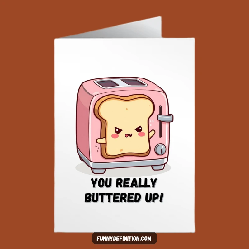 Free Printable Congrats Card: Escaping Toast Success, Your Funny Downloadable Gift!